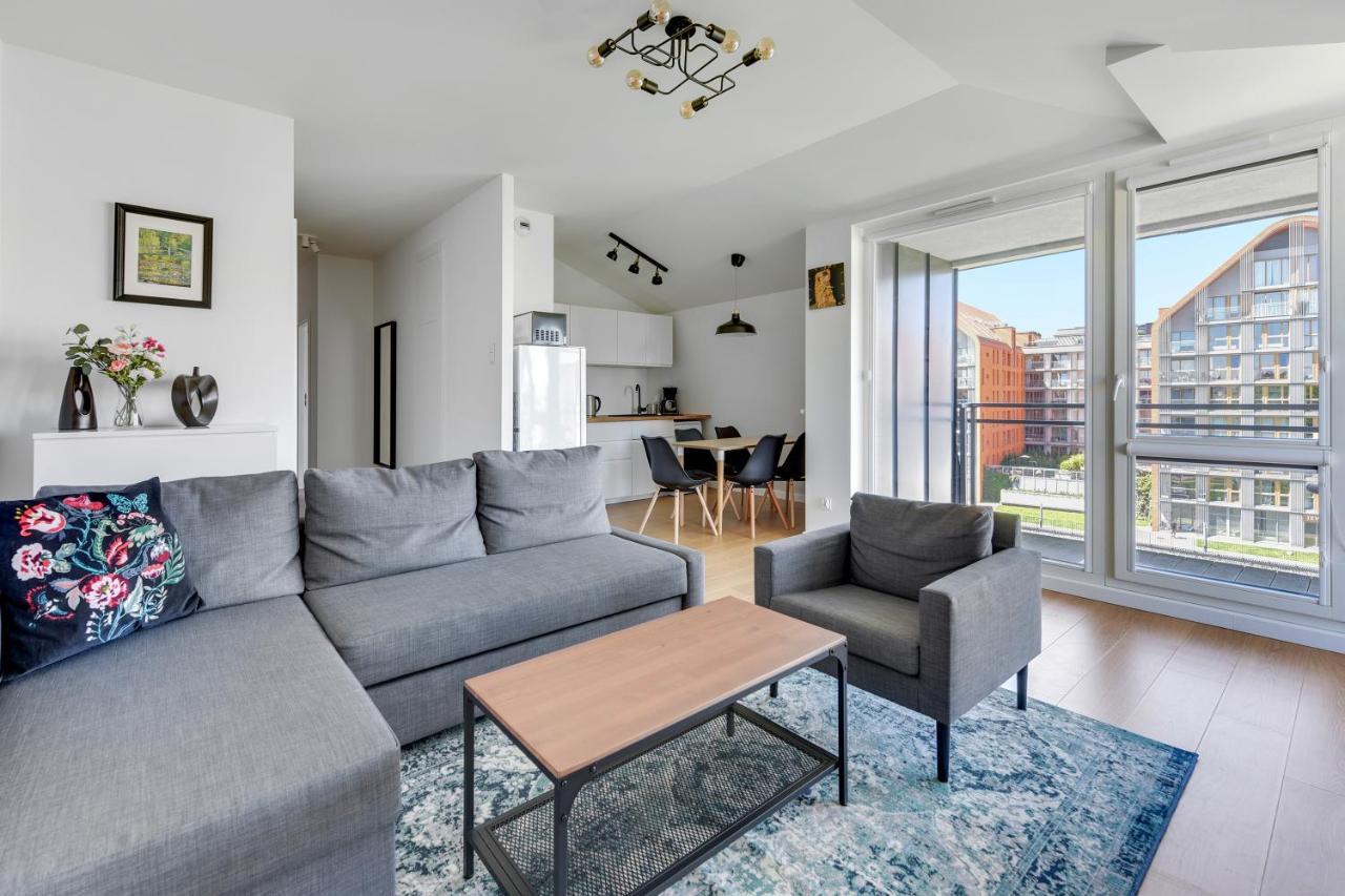 Flats For Rent - RiverFront Apartment Gdańsk Extérieur photo